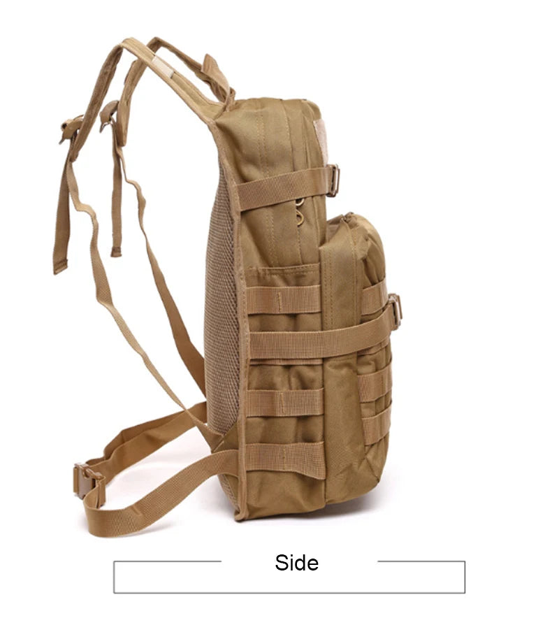 Softback molle backpack for cycling and hiking, nylon material - product image