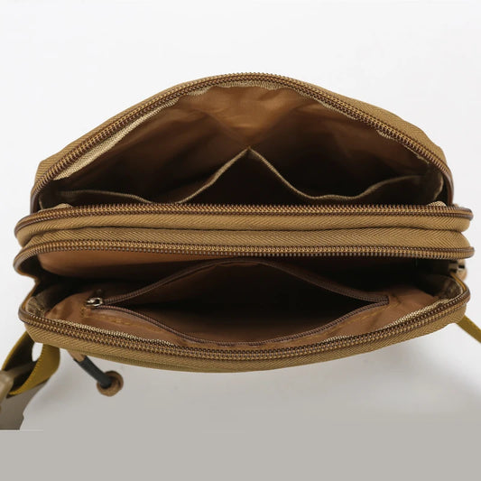 Softback molle waist bag tactical pouch with multiple carry options, nylon - product image