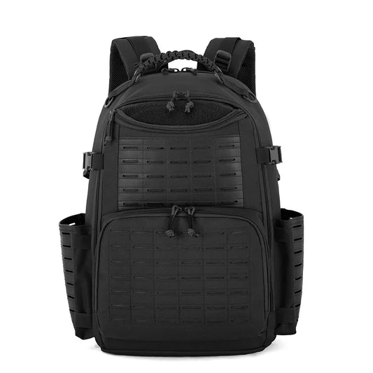 Softback tactical camouflage travel molle backpack with nylon material - product image