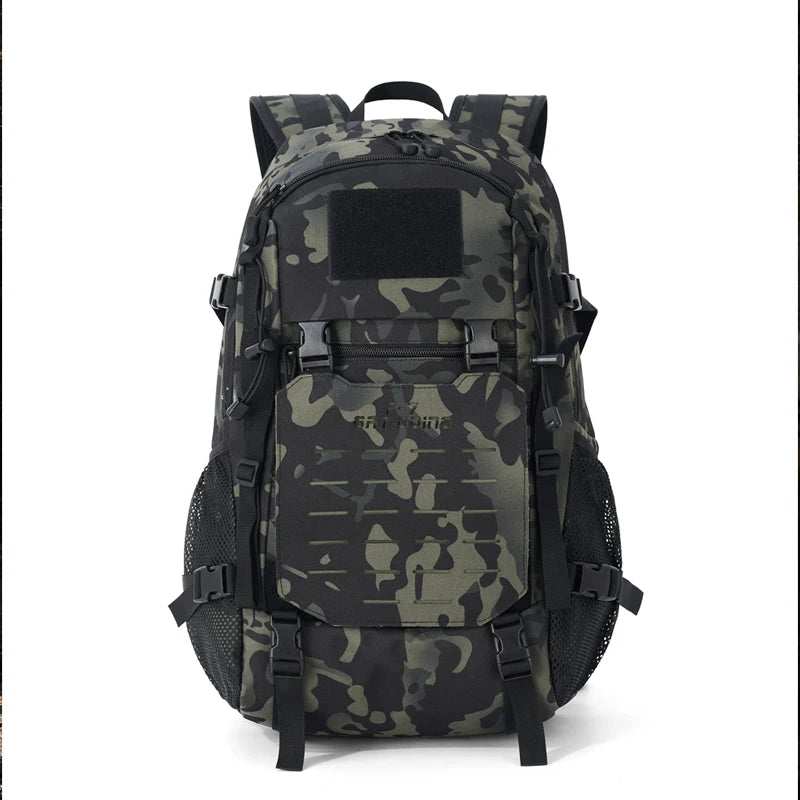 Softback tactical climbing backpack with large molle storage, oxford material - product image