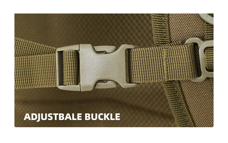 Softback tactical climbing backpack with large molle storage, oxford material - product image