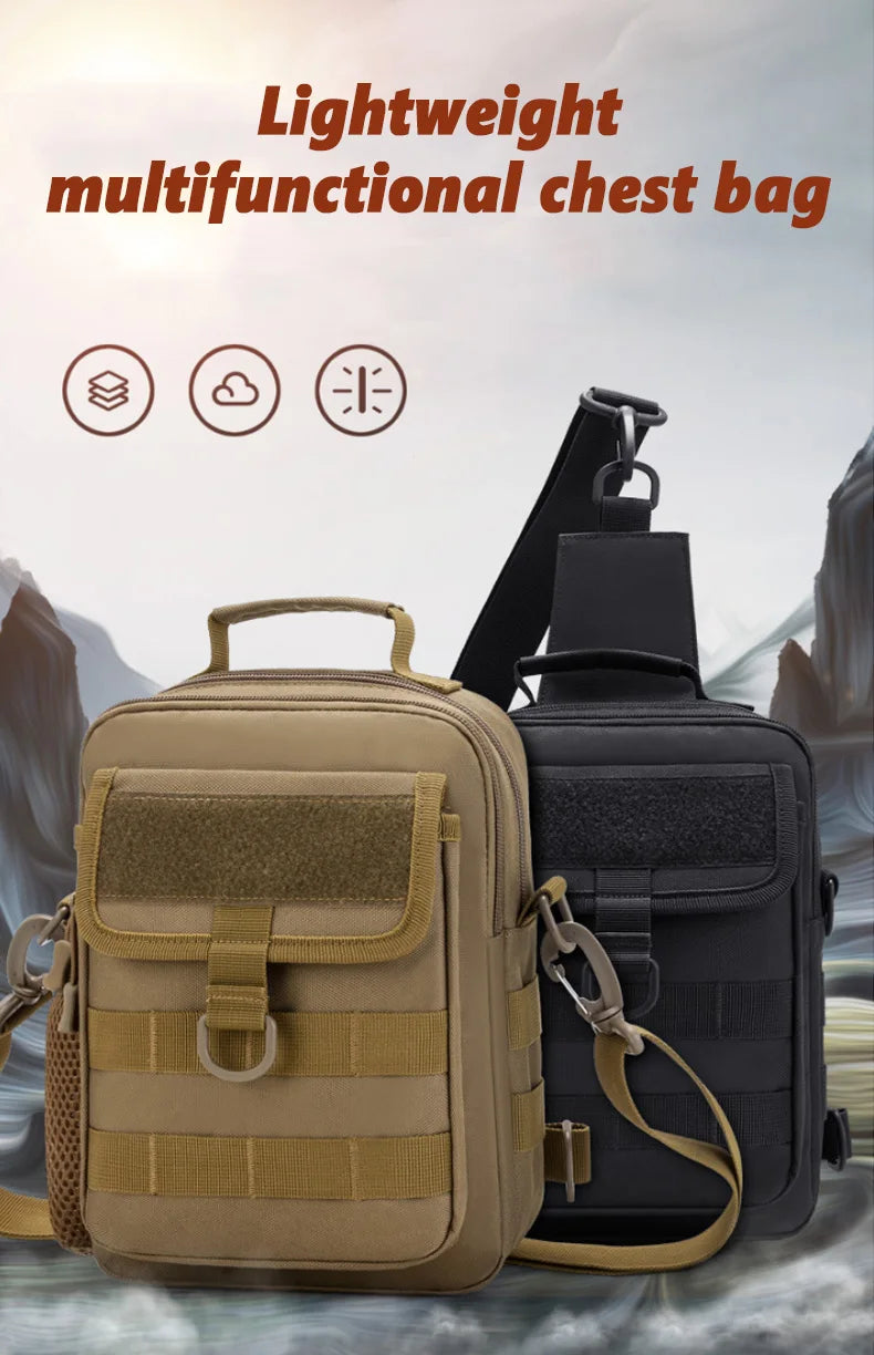 Softback tactical military waist bag with waterproof nylon, multiple colors - product image