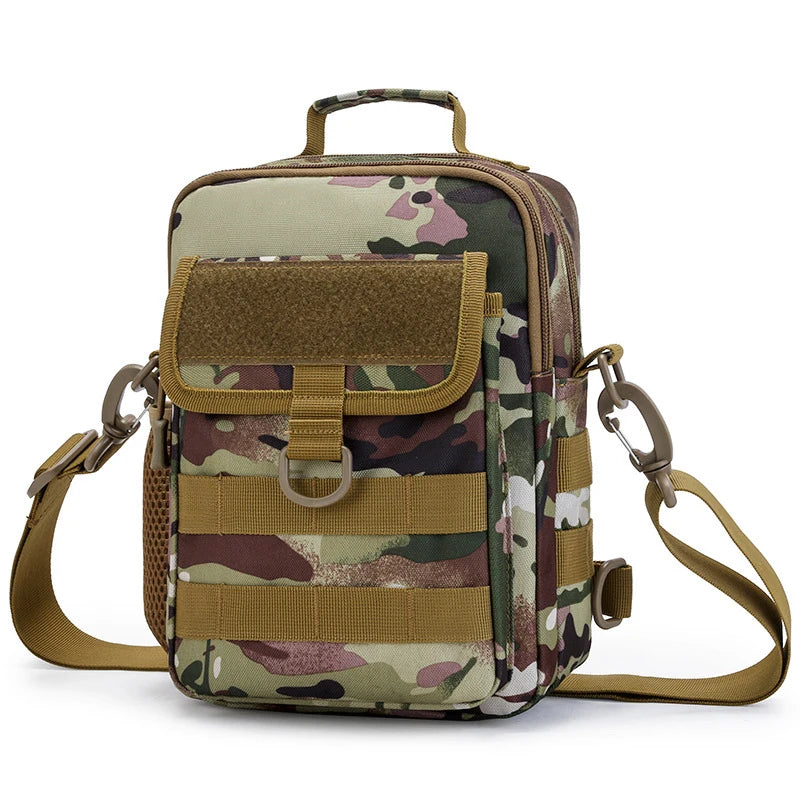 Softback tactical military waist bag with waterproof nylon, multiple colors - product image