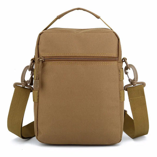 Softback tactical molle waterproof shoulder handbag with multi-compartment nylon - product image