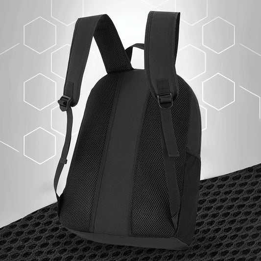 Sports backpack with shoes compartment multi-pocket water-resistant oxford fabric - product image