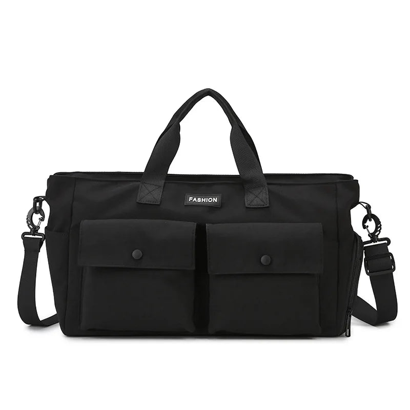 Sports duffel bag dry wet separation with shoe pack outdoor hiking camping handbag - product image