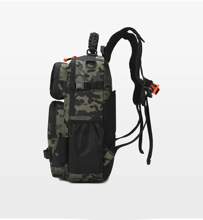 Tactical chest bag oxford large capacity molle outdoor storage multi-pocket - product image