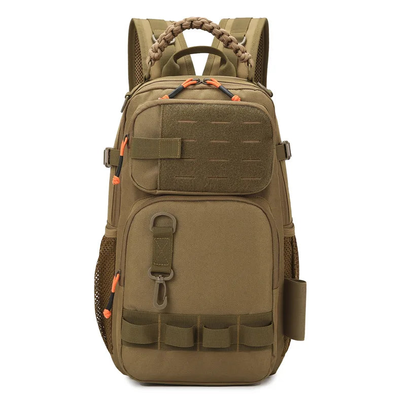 Tactical chest bag oxford large capacity molle outdoor storage multi-pocket - product image