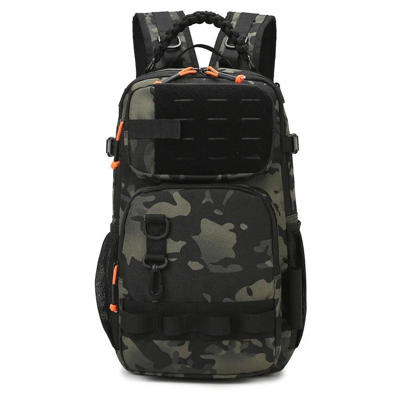 Tactical chest bag oxford large capacity molle outdoor storage multi-pocket - product image