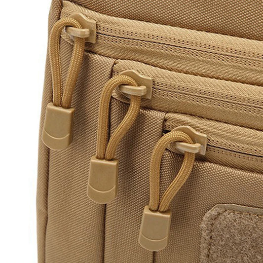 Tactical climbing chest bag oxford multi-layer storage adjustable straps - product image