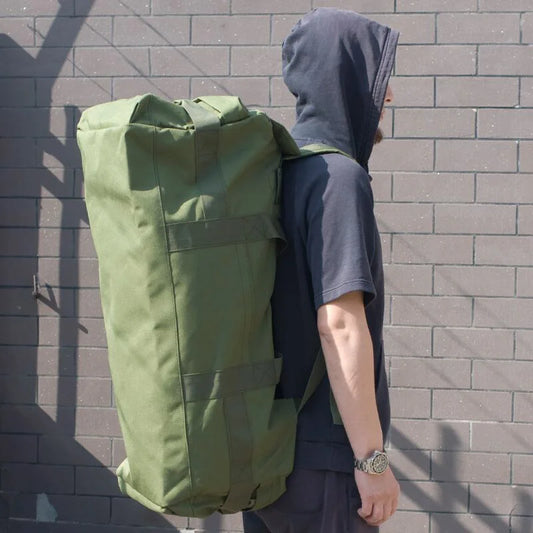 Tactical large capacity gym travel backpack knapsack outdoor camping hiking duffel - product image
