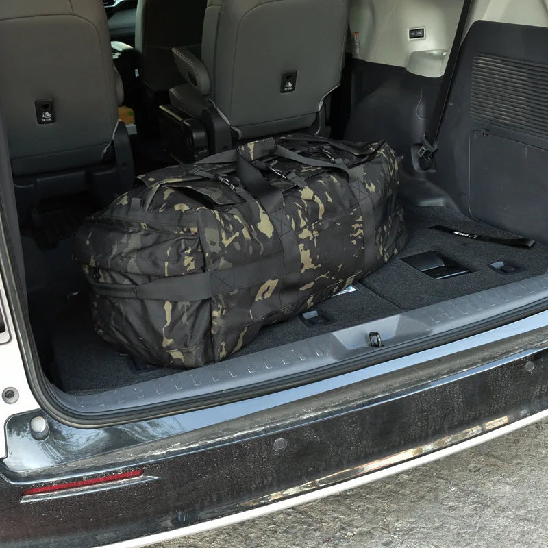 Tactical large capacity gym travel backpack knapsack outdoor camping hiking duffel - product image