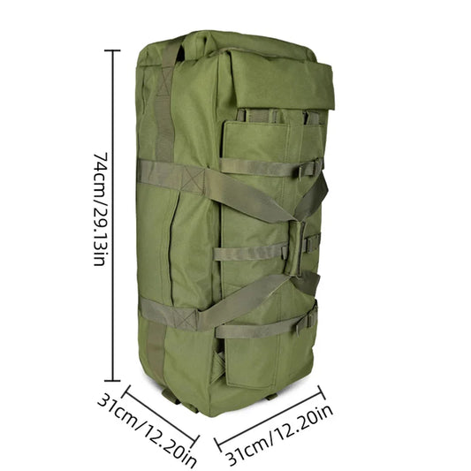 Tactical large capacity gym travel backpack knapsack outdoor camping hiking duffel - product image