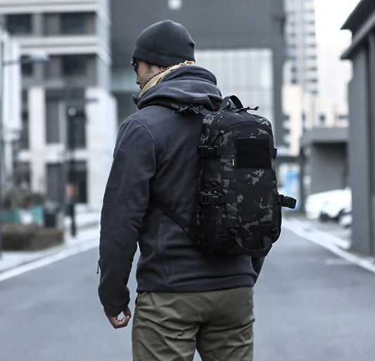Tactical molle shoulder backpack removable straps outdoor use - product image