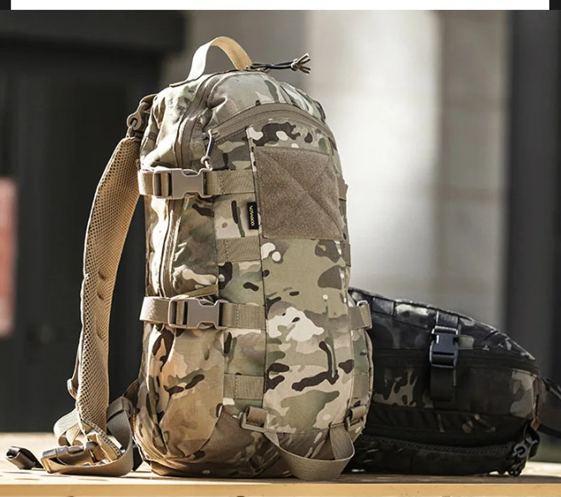 Tactical molle shoulder backpack removable straps outdoor use - product image