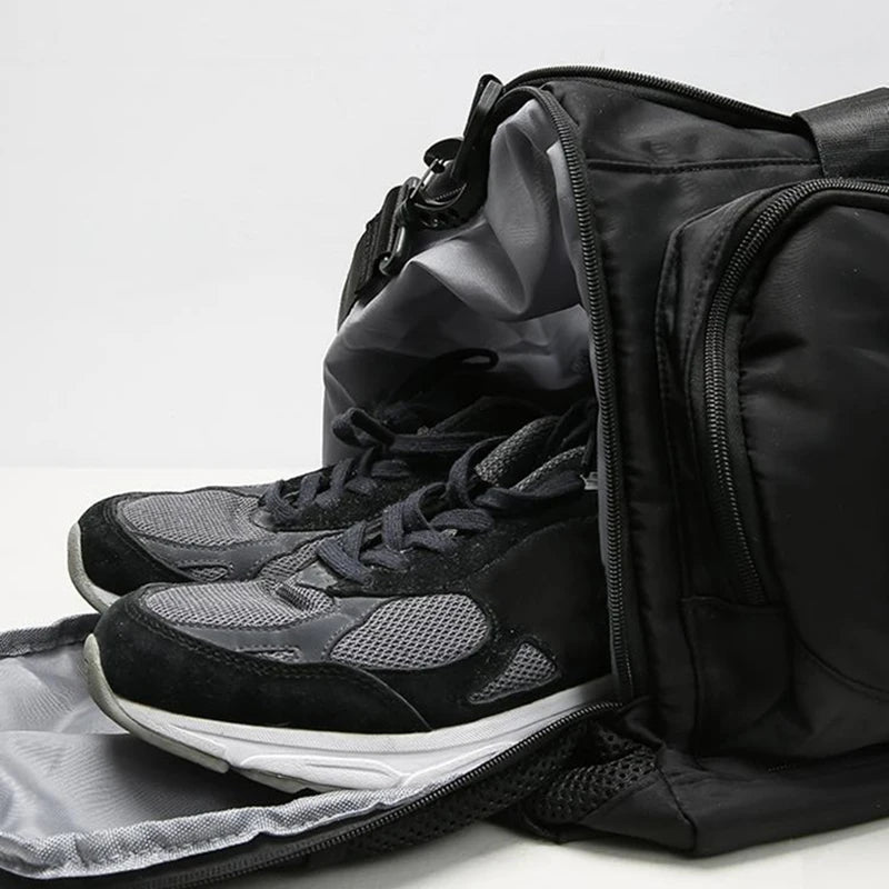 Travel gym bag portable shoulder crossbody chest bag duffle camping hiking - product image