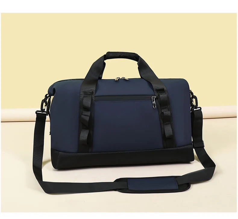 Travel gym duffel bag lightweight shoulder crossbody carry on short camping - product image