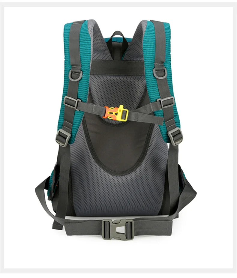 Waterproof nylon camping hiking trekking climbing shoulder bag with multi pockets - product image