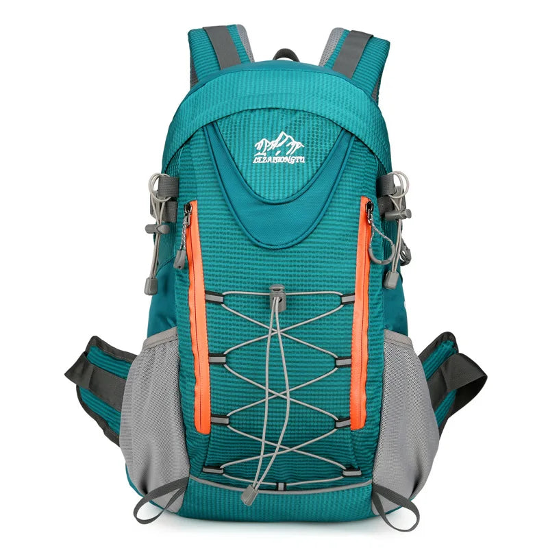 Waterproof nylon camping hiking trekking climbing shoulder bag with multi pockets - product image