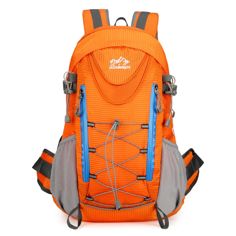 Waterproof nylon camping hiking trekking climbing shoulder bag with multi pockets - product image