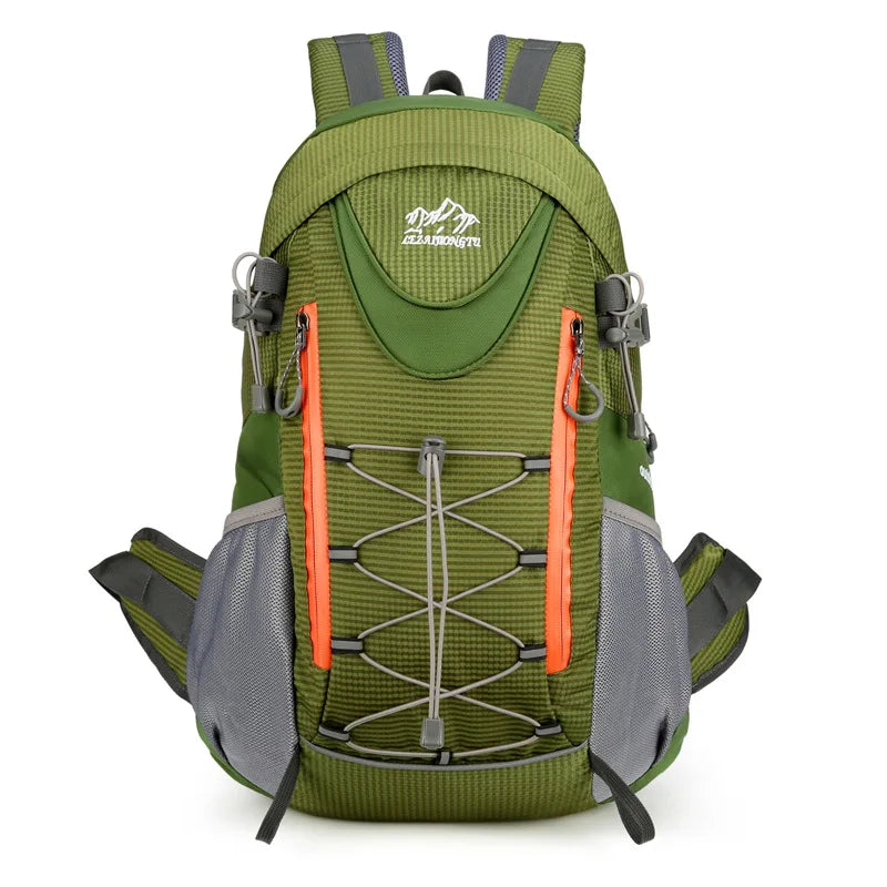 Waterproof nylon camping hiking trekking climbing shoulder bag with multi pockets - product image