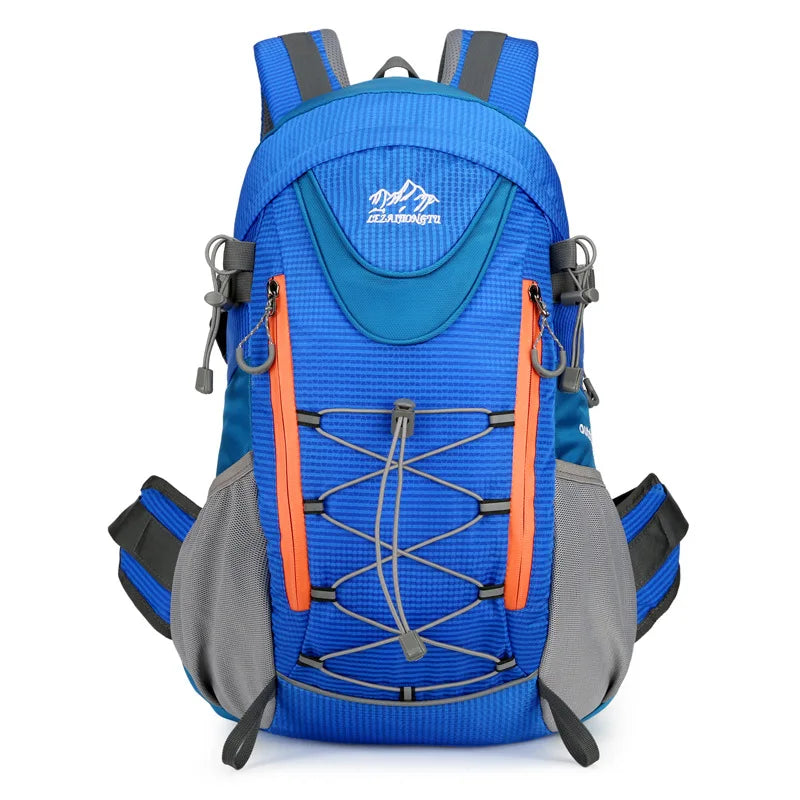 Waterproof nylon camping hiking trekking climbing shoulder bag with multi pockets - product image