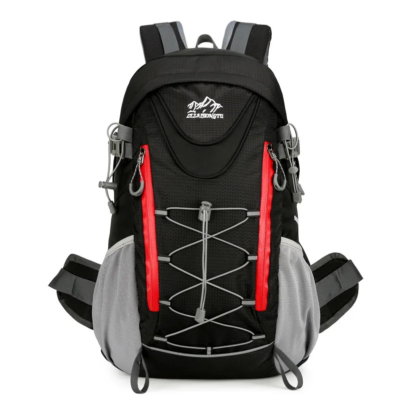 Waterproof nylon camping hiking trekking climbing shoulder bag with multi pockets - product image