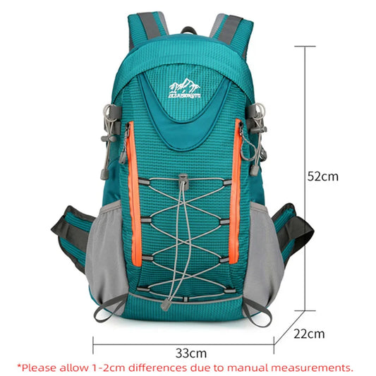Waterproof nylon camping hiking trekking climbing shoulder bag with multi pockets - product image