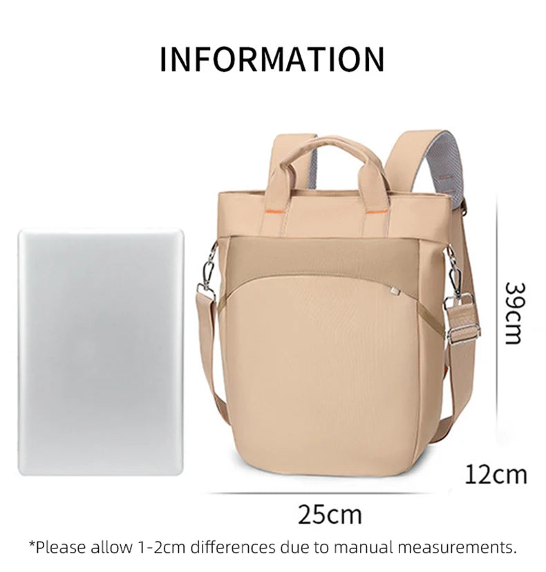 Waterproof nylon gym backpack with laptop compartment and side pockets - product image